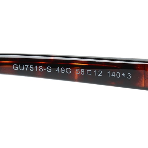 Mắt kính thời trang Nam Guess GU7518S_58_49G Màu Đen - nâu