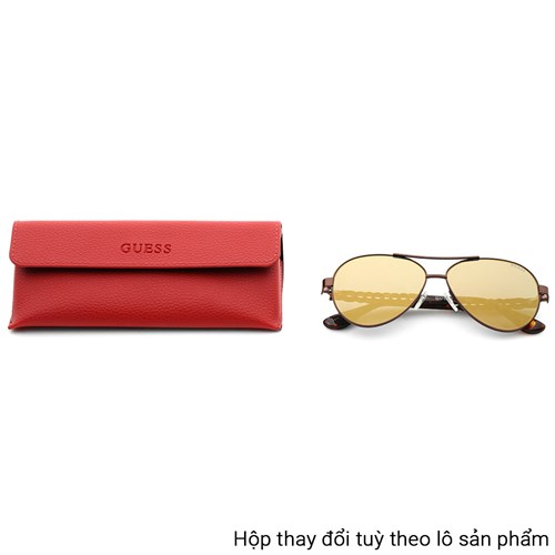 Mắt kính thời trang Nam Guess GU7518S_58_49G Màu Đen - nâu