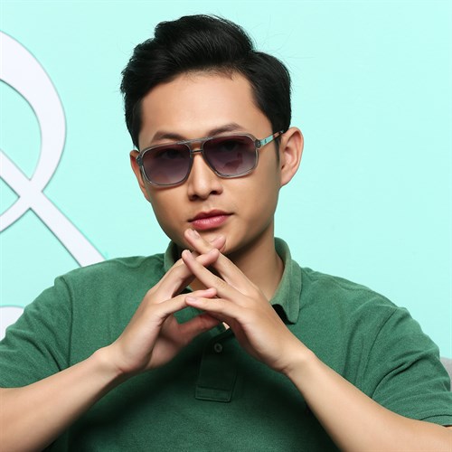 Mắt kính thời trang Nam Guess GU6955_59_20W Màu Xám đậm