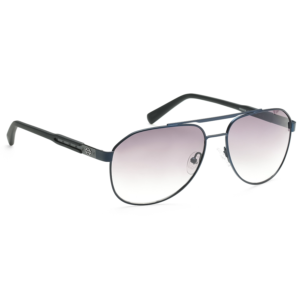 Lunettes De Soleil Harley-Davidson HD0933X – Aviateur Bleu/gris, Neuves Avec étiquette