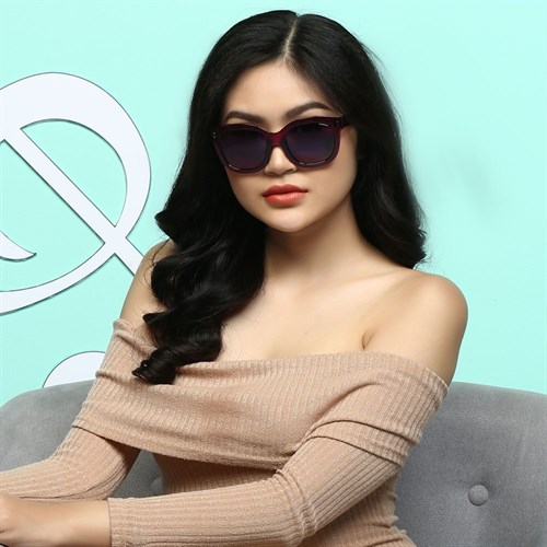 Mắt kính thời trang Nữ Polaroid PLD4035FS_54_JB6_PV Màu Đỏ đậm