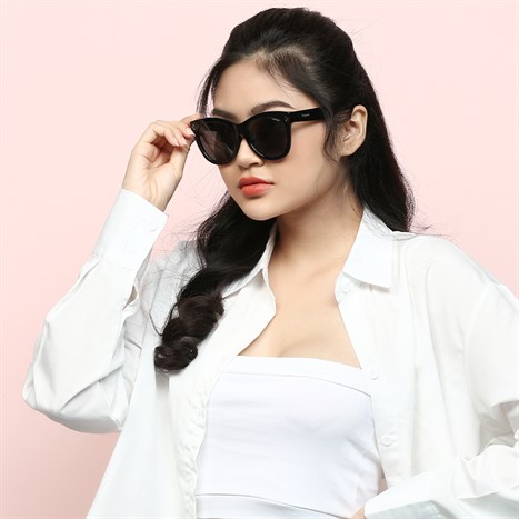 Mắt kính thời trang Unisex Polaroid PLD4040FS_55_D28_Y2 Màu Đen