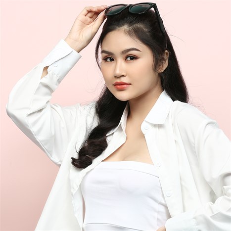 Mắt kính thời trang Unisex Polaroid PLD4040FS_55_D28_Y2 Màu Đen