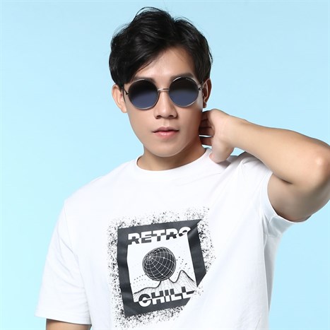 Mắt kính thời trang Unisex Polaroid PLD4052S_55_010_EX Màu Bạc