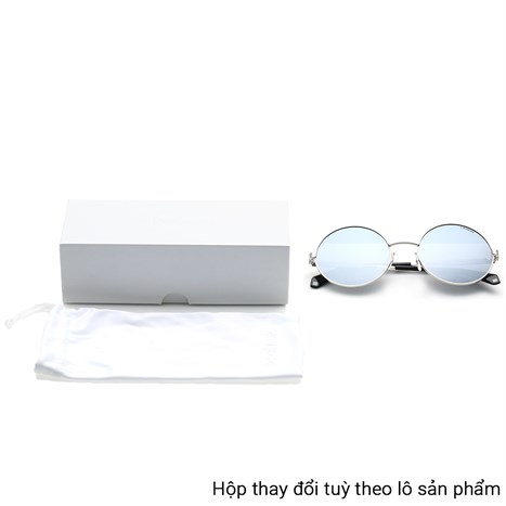 Mắt kính thời trang Unisex Polaroid PLD4052S_55_010_EX Màu Bạc