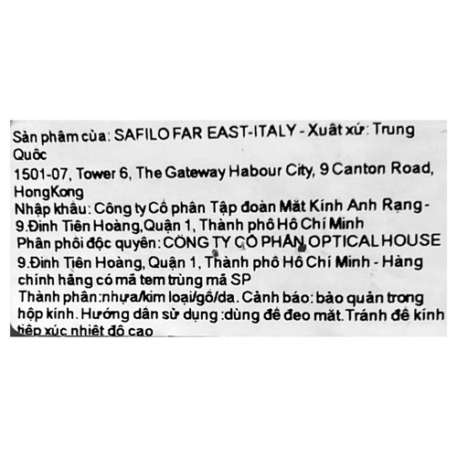 Mắt kính thời trang Nam Polaroid PLD6058S_56_284_WJ Màu Đen - Bạc