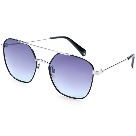 Mắt kính thời trang Nam Polaroid PLD6058S_56_284_WJ Màu Đen - Bạc