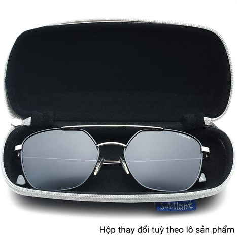 Mắt kính thời trang Nam Polaroid PLD6058S_56_284_WJ Màu Đen - Bạc