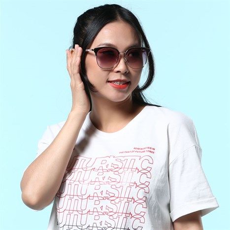 Mắt kính thời trang Nữ Jill Stuart JS10008_63_C02 Màu Hồng phấn