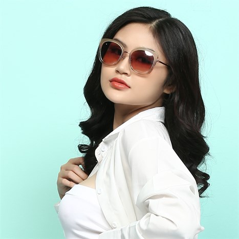 Mắt kính thời trang Nữ Jill Stuart JS20037_55_C02 Màu Hồng phấn