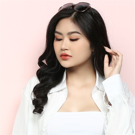 Mắt kính thời trang Nữ Jubilant J85015_55_GUN2 Màu Vàng