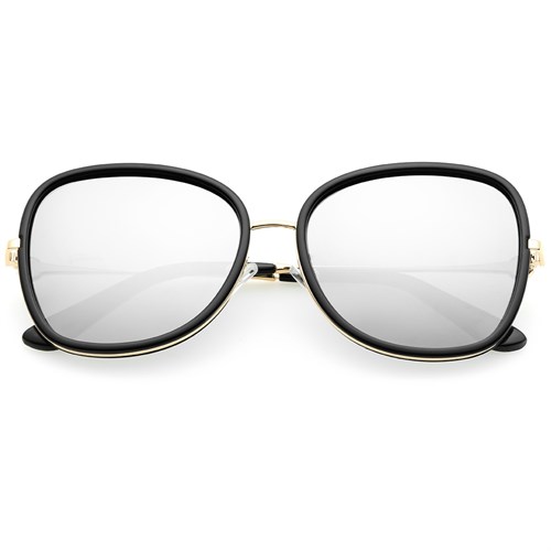 Mắt kính thời trang Nữ Jubilant J95008_60_C3 Màu Đen - Vàng