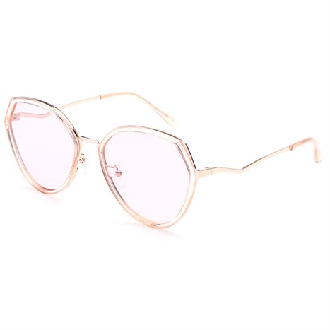 Mắt kính thời trang Nữ Jubilant J95021_59_C2 Màu Vàng Hồng