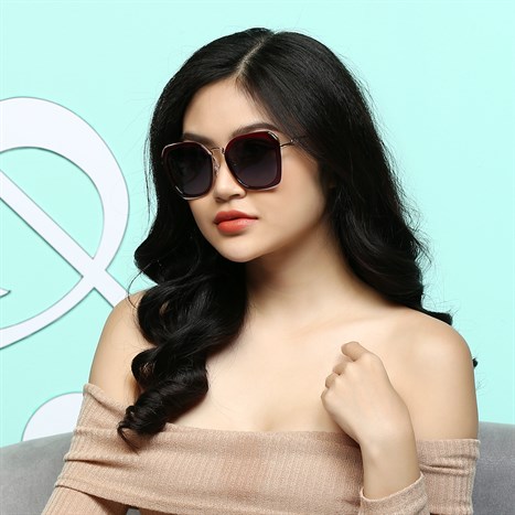 Mắt kính thời trang Nữ Jubilant J95023_55_C3 Màu Vàng đậm