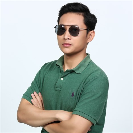 Mắt kính thời trang Nam Jubilant JS1775_57_C4 Màu Xám