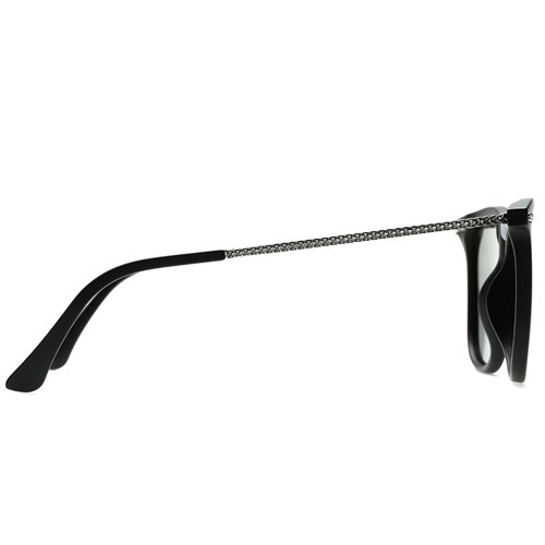 Mắt kính thời trang Unisex Jubilant TR1750_56_C3 Màu Đen - Bạc