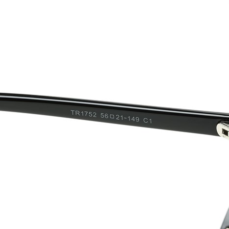 Mắt kính thời trang Unisex Jubilant TR1752_56_C1 Màu Đen