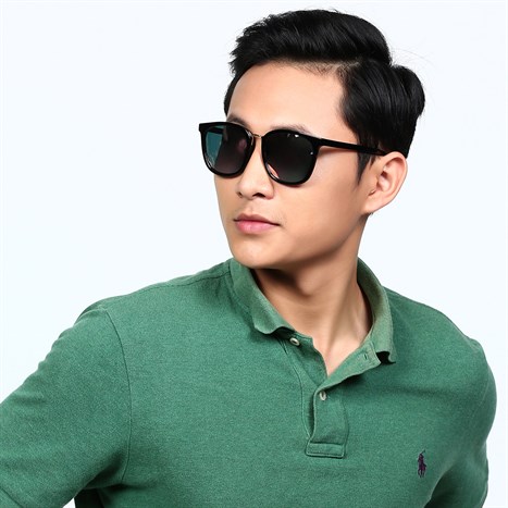 Mắt kính thời trang Unisex Jubilant TR1752_56_C3 Màu Đen