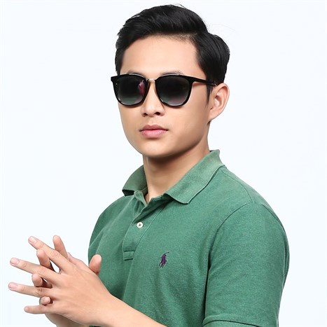 Mắt kính thời trang Unisex Jubilant TR1752_56_C3 Màu Đen