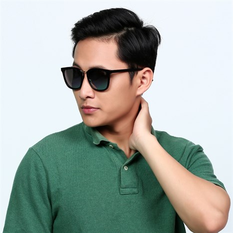 Mắt kính thời trang Unisex Jubilant TR1752_56_C4 Màu Đen