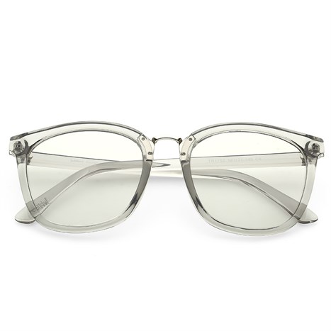 Mắt kính thời trang Unisex Jubilant TR1752_56_C6 Màu Xám đậm