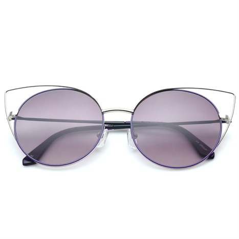 Mắt kính thời trang Nữ Jubilant J85006_53_PUR Màu Đen - Bạc