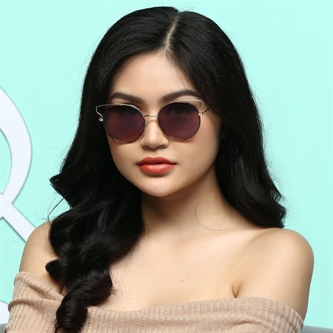 Mắt kính thời trang Nữ Jubilant J85007_52_BLK Màu Vàng