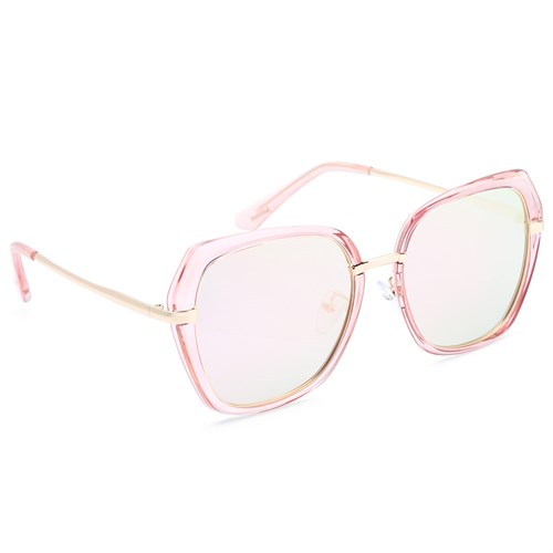 Mắt kính thời trang Nữ Jubilant J95006_55_C4 Màu Vàng Hồng