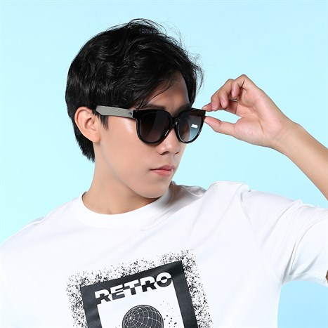 Mắt kính thời trang Unisex Jubilant J85010_53_BLK-SI Màu Đen - Bạc