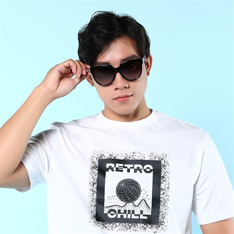 Mắt kính thời trang Unisex Jubilant J85010_53_BLK-SI Màu Đen - Bạc