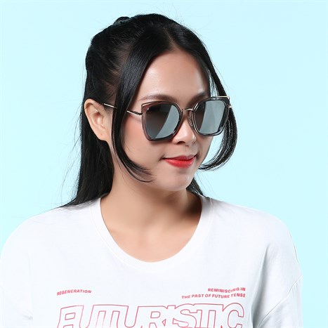 Mắt kính thời trang Nữ Jubilant J95005_53_C3 Màu Vàng nhạt