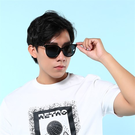 Mắt kính thời trang Unisex Polaroid PLD4076FS_58_807_M9 Màu Đen - Vàng