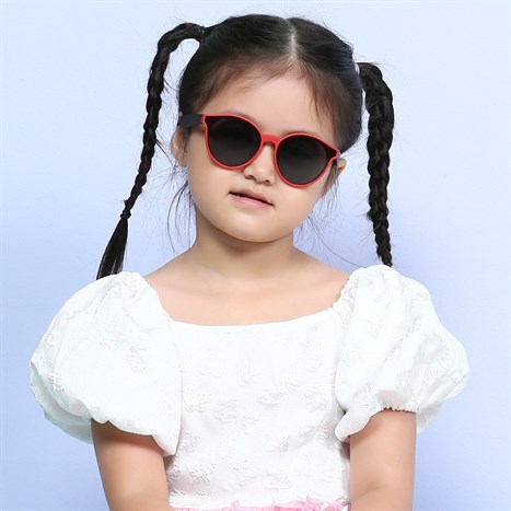 Mắt kính thời trang Trẻ em Kitten BT1935-C1 Màu Đỏ