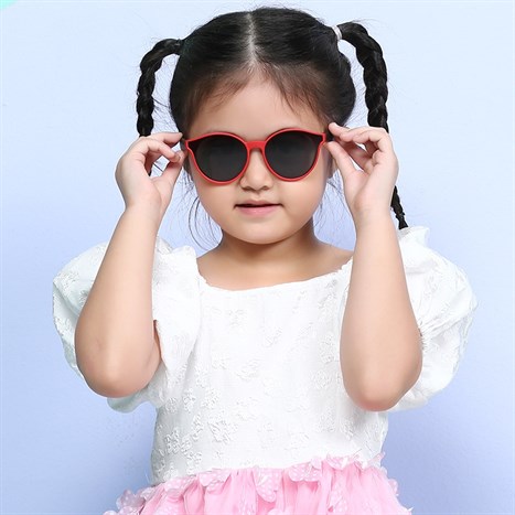 Mắt kính thời trang Trẻ em Kitten BT1935-C1 Màu Đỏ