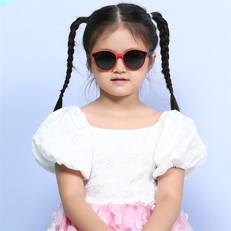 Mắt kính thời trang Trẻ em Kitten BT1935-C1 Màu Đỏ