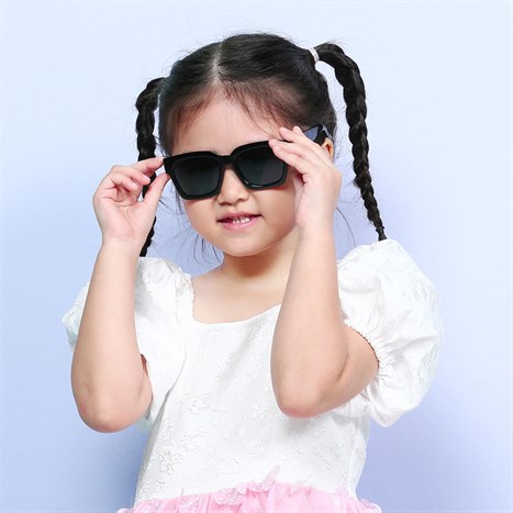 Mắt kính thời trang Trẻ em Kitten T1656-C13 Màu Đen