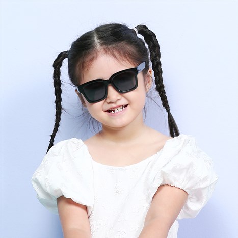 Mắt kính thời trang Trẻ em Kitten T1656-C13 Màu Đen