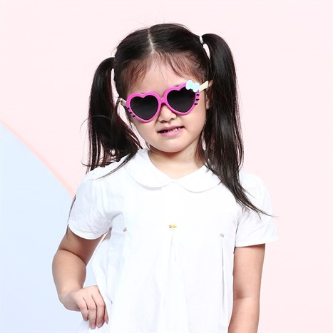 Mắt kính thời trang Trẻ em Kitten T1902-C5 Màu Hồng