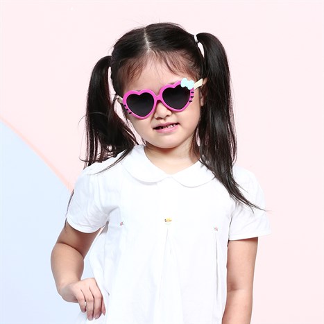 Mắt kính thời trang Trẻ em Kitten T1902-C5 Màu Hồng