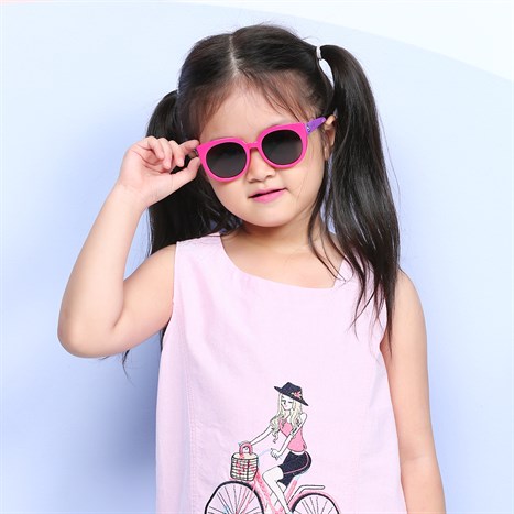Mắt kính thời trang Trẻ em Kitten T1876-C5 Màu Hồng