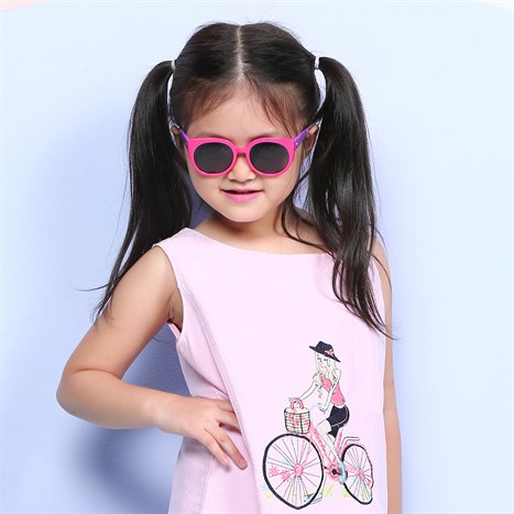 Mắt kính thời trang Trẻ em Kitten T1876-C5 Màu Hồng