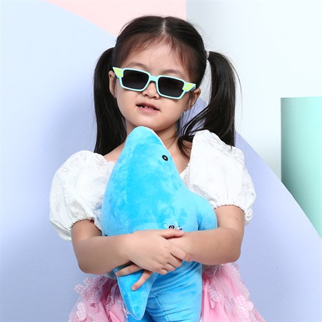 Mắt kính thời trang Trẻ em Kitten 1923-C11 Màu Xanh Dương