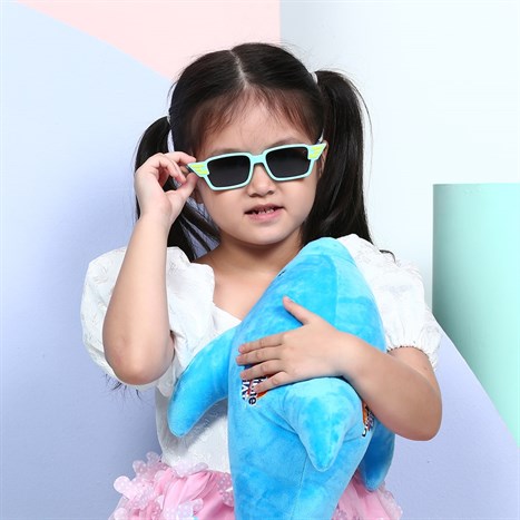 Mắt kính thời trang Trẻ em Kitten 1923-C11 Màu Xanh Dương