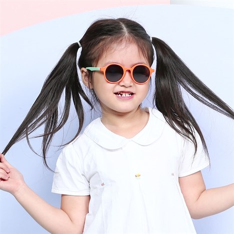 Mắt kính thời trang Trẻ em Kitten 11015-C3 Màu Cam