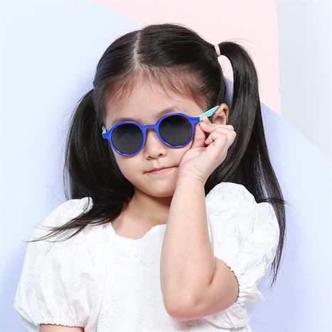 Mắt kính thời trang Trẻ em Kitten 11015-C7 Màu Xanh dương đậm