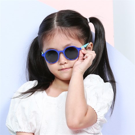 Mắt kính thời trang Trẻ em Kitten 11015-C7 Màu Xanh dương đậm