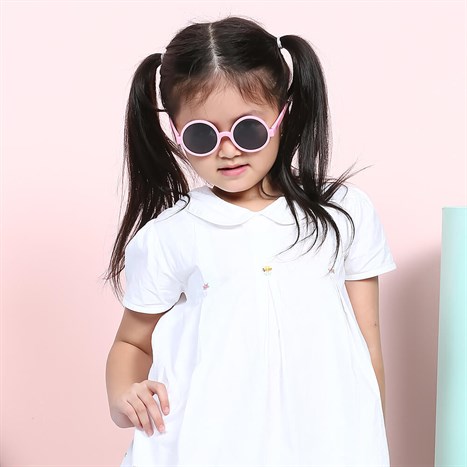 Mắt kính thời trang Trẻ em Kitten 11021-C6 Màu Hồng phấn