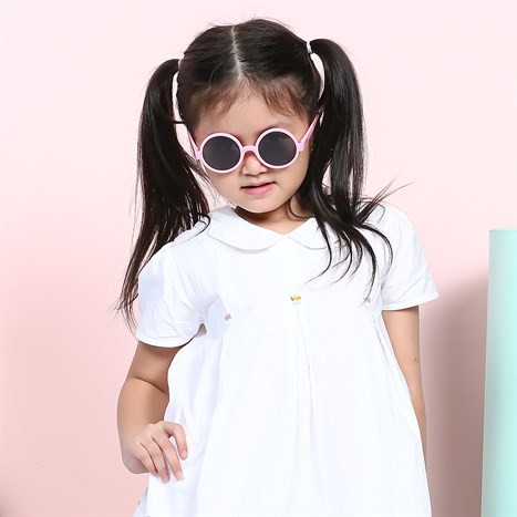 Mắt kính thời trang Trẻ em Kitten 11021-C6 Màu Hồng phấn