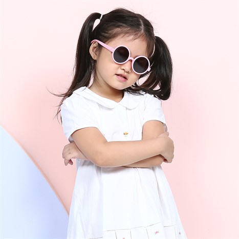 Mắt kính thời trang Trẻ em Kitten 11021-C6 Màu Hồng phấn