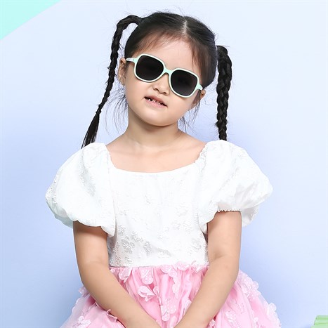 Mắt kính thời trang Trẻ em Kitten 11022-C8 Màu Xanh lá